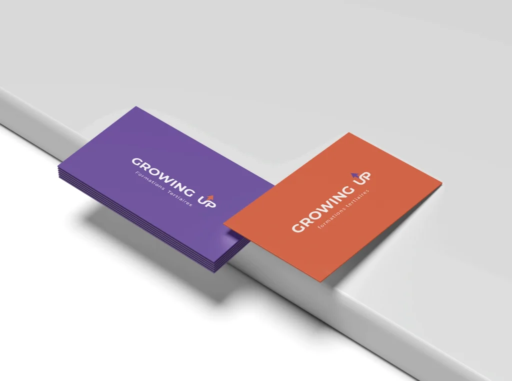 visuelle identité growing up crée par sandy kanaaan graphiste ui designer