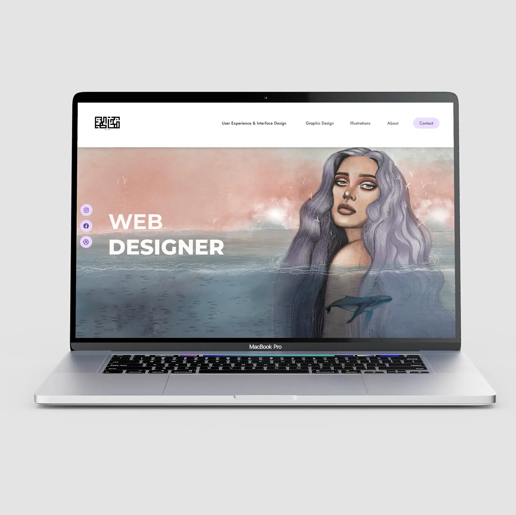 Conception web ui et illustration fait par Sandy Kanaan freelancer a nice.